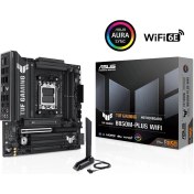 Resim Asus Tuf Gamıng B850M-PLUS Wıfı Amd B850 Am5 Ddr5 8000 Dp HDMI 3x M2 Usb3.2 Gen 2x2 Wifi 6e + Bt Aura Rgb 2.5gbit Lan Matx 