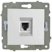 Resim Genel Markalar 20 Adet Grano Beyaz Numeris Telefon Prizi Çerçevesizdir 