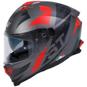 Resim Sw 865 Full Face Red Grey L Çok Renkli 