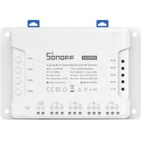 Resim Sonoff 4CH R3 Pro 4'lü Akıllı Anahtar Wi-Fi Röle 