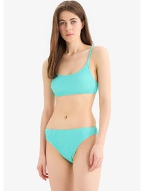 Resim DeFacto Regular Fit Bürümcük Bikini Üstü-Fall in Love B7207AX25SMGN1173 