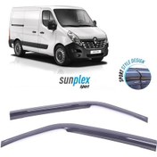 Resim Renault Master 1998-2009 Sunplex Sport Style Cam Rüzgarlığı Bt 2li 
