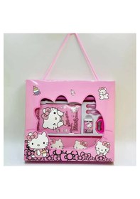 Resim Sanrio Kuromi Hello Kitty 8 Parça Kırtasiye Seti Okul Seti Hello 