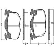 Resim BOSCH 986469860 Fren Balatası Ön Fişli Renault 9 Yeni Model R11 R18 R19 R21 CLIO I 90- Express / 106 II 96- 205 83- 305 309 405 / Zx 91- Saxo 96- 