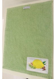 Resim 30x40 Limon Nakışlı Bukle Mutfak Havlusu 001 