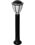 Resim Kupa 80 Cm Bahçe Yol Aydınlatması Zita Set Üstü Bahçe Direkleri Siyah 