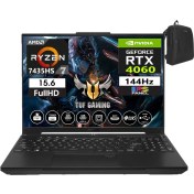 Resim Asus Tuf Gaming A15 FA507NVR-LP0050 Ryzen 7 7435HS 16GB Ddr5 Ram 2tb SSD Freedos 15.6 Inç Fhd 144Hz 8GB/RTX4060 140W Taşınabilir Bilgisayar FA507NVR-LP005003+WEBLEGELSINÇANTA 