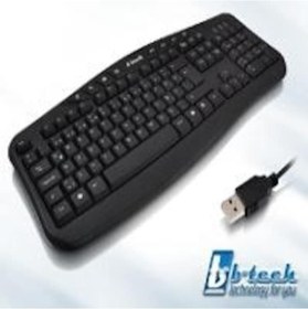 Resim B-tech Km-211 Mmedya Siyah Usb Klavye 