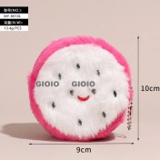 Resim Silver1 Gıoıo Yeni Oyuncak Dükkanı Karikatür Küçük Hediye Peluş Bebek Kolye Anahtarlık Kolye Aksesuarları (Yurt Dışından) 