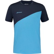 Resim Babolat Drive Crew Neck Erkek Mavi Tişört 