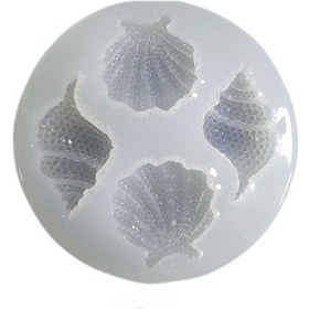 Resim Tahtakaletoptanci Epoksi Silikon Kalıp Deniz Kabuğu Modeli 4'lü 7 Cm 