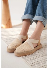 Resim İdimilla Rosa Kadın Bej Espadril Ayakkabı Bej 