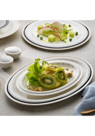 Resim Schafer Superfine Bone Delicea Yemek Takımı 56 Parça-gold Beyaz 