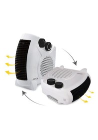 Resim Jopus 2000w Isıtıcı Fan Termostatlı, Sıcak-soğuk Hızlı Isıtma, 25 M² Alan Kapasitesi 