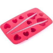 Resim Klt Silikon Buz Kalıbı Kalp 20X12Cm 