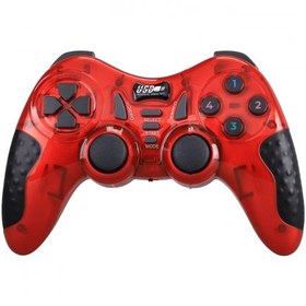 Resim Winex 7in1 PC/PS2/PS2/PS3/PC360/TV/TVBOX/Android Cihazlar ile Uyumlu Kablosuz Gamepad Kırmızı 