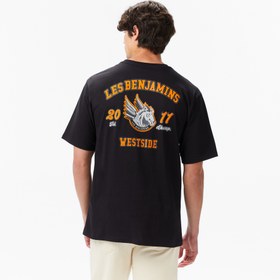 Resim Les Benjamins Erkek Siyah T-Shirt 