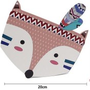 Resim Kreş Çocuk Odası Duvar Sticker Boho Tribal Hint Karikatür Tilki Kedi Duvar Baskılar Çocuklar Için Bebek Odası Dekorasyon Fikri B 