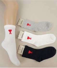 Resim Kıpırık Baby 3 Adet Unısex Çocuk Soket Çorap-1048 Krem 