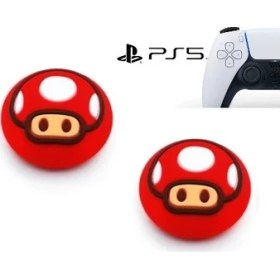 Resim Crk Teknoloji Xbox One S/X/ONE/P4/P3/360 2 Adet Mario Kabartma Desenli Analog Başlığı 