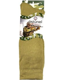 Resim Askeri Kışlık Termal Çorap Nano Yeşil 