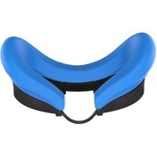 Resim Pazly Meta Quest 3 Vr Kulaklık Maskesi Ter Yansıtıcı Yumuşak Kapak - Mavi Mavi 
