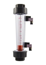 Resim S-Meter Slzs-32-25 / 0.6-6 M³/h Plastik Rotametre Alarm 