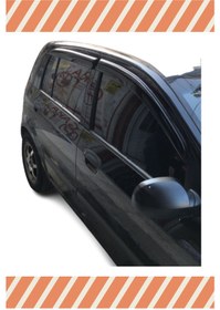 Resim Hyundai Getz Tüm Modellerine Özel 4'lü Mügen Tip Cam Rüzgarlığı 