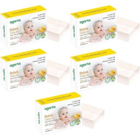 Resim Agarta El Yapımı Doğal Sabun 150GR Bebek (5 Li Set) 