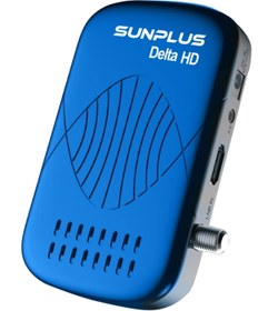 Resim Sunplus Mavi Delta Çanaksız Tv Full Hd Akıllı Kumanda Uydu Alıcısı Wifi Anten 