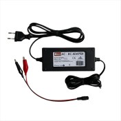 Resim BVS 12 Volt Akü Şarj Cihazı Adaptörü Maşalı Otomatik Kesicili 12 V Akü Şarz Adaptörü 
