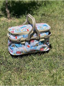 Resim Kale Termos WİNNERTREND İZOLASYONLU Desenli Piknik Çanta 25 LT 