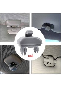 Resim Audi Güneşlik Kancası Audi Klips Gri 1 Adet (503226080) 