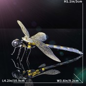 Resim Yetişkin Oyuncakları Yüksek Zorluk Elle Boyanmış Yelkovan 3D Stereo Bulmaca DIY Montaj Modeli Yaratıcı Tüm Metal Dekorasyonlar 