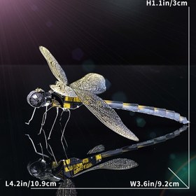 Resim Yetişkin Oyuncakları Yüksek Zorluk Elle Boyanmış Yelkovan 3D Stereo Bulmaca DIY Montaj Modeli Yaratıcı Tüm Metal Dekorasyonlar 