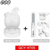 Resim Qcy Ht05 Anc Kablosuz Kulaklık 40db Gürültü Bluetooth 5.2 Kulaklık 6 Mic Enc Hd White With Clearpen Rusya Federasyonu 