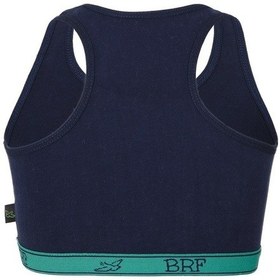 Resim Brz Kids Kız Çocuk Büstiyer Crop Atlet Sporcu Atlet Lacivert 