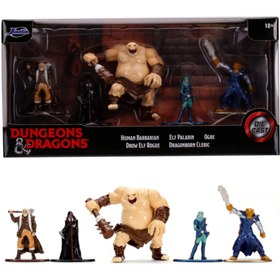 Resim Dickie Toys Jada Dragons 5'li Paket Nanofigs Koleksiyon Karakterleri 253253001 