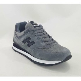 Resim Hammer Jack CHILE M AYAKKABI Deri Gri -Siyah Erkek Sneaker Gri - Siyah 