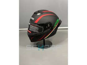 Resim Wosen WS-202 Güneş Vizörlü Çene Açılır Kask Hafif 