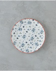 Resim English Home Chimera Bone Porselen Pasta Tabağı 19 Cm Mavi Mavi 