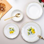 Resim Tulu Lemon 6 Kişilik 24 Parça Yemek Takımı 