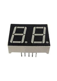 Resim 0.56 İnç 2 Basamaklı Kırmızı Anot 7 Segment Gösterge- 5 Adet 