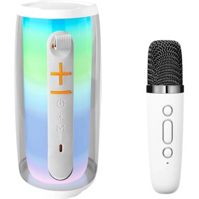 Resim Fogy Pluse 6 Mikrofonlu Rgb Kablosuz Soundbar Multimedya Hoparlör Speaker Bluetooth Hoparlör 2024 