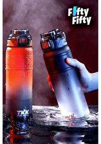 Resim Tkk 800 Ml Çift Renk Softtouch Tritan Su Matarası Fftkk1020g-800ml 