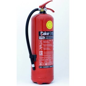 Resim Çakır 6 kg Yangın Söndürme Tüpü - Kuru Kimyevi Tozlu Abc 