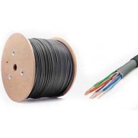 Resim Genel Markalar Hadron Hd-4504 Cat6 Kablo 305mt 24awg 0.51mm Dış Mekan Od6.5 