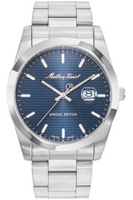 Resim Mathey-Tissot Mathey Tissot H452abu Swiss Made Çelik Kasa Çelik Kordon 20 Atm Su Geçirmezlik Metalik Erkek Kol Saa 