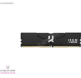 Resim GoodRam IRDM Black 16GB (1x16GB) DDR5 6000MHz CL30 Bellek 
