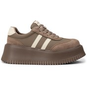 Resim Deery Kadın Vizon Renkli Hakiki Süet Platform Sneaker 